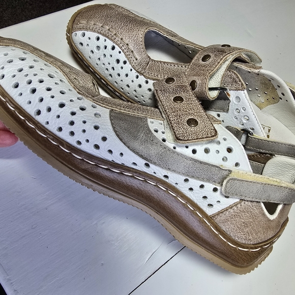 RIEKER Women's Celia Stone Beige Antistress Shoes Excellent condition Size 37 - Picture 2 of 12